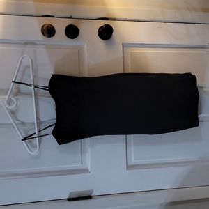 Spaghetti strap little black dress